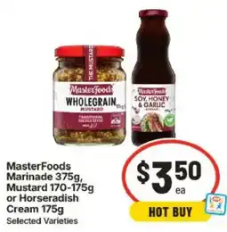 IGA MasterFoods Marinade offer