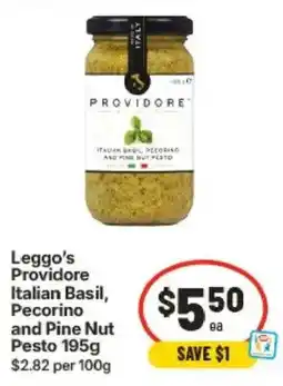 IGA Leggo's Providore Italian Basil, Pecorino and Pine Nut Pesto offer