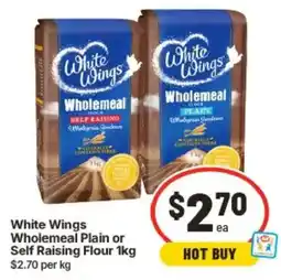 IGA White Wings Wholemeal Flour offer