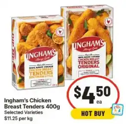 IGA Ingham's Chicken Breast Tenders offer
