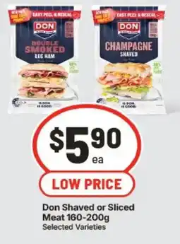 IGA Don Shaved or Sliced Meat offer