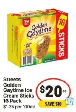 IGA Streets Golden Gaytime Ice Cream Sticks offer