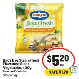 IGA Birds Eye SteamFresh Flavoured Sides Vegetables offer