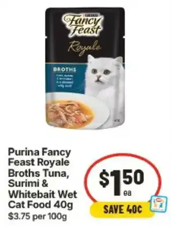 Purina Fancy Feast Royale Broths Wet Cat Food