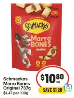 IGA Schmackos Marro Bones Original offer