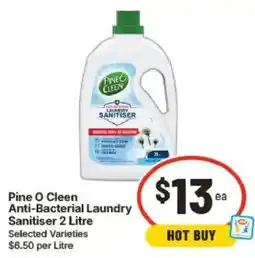 IGA Pine O Cleen Anti-Bacterial Laundry Sanitiser offer