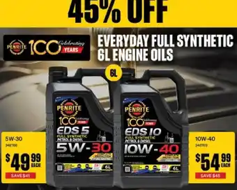 Penrite Everyday Full Synthetic 6L Engine Oils