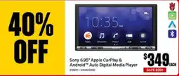 SuperCheap Auto Sony 6.95" Apple CarPlay & Androidâ„¢ Auto Digital Media Player offer