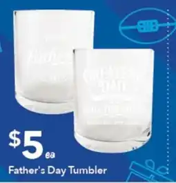 Ritchies Father's Day Tumbler offer
