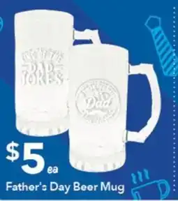 Ritchies Father's Day Beer Mug offer