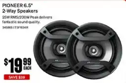 SuperCheap Auto Pioneer 6.5" 2-Way Speakers offer