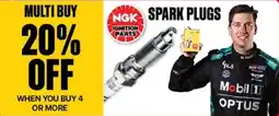 SuperCheap Auto NGK Spark Plugs offer