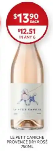 Harry Brown Le Petit Caniche Provence Dry Rosé offer