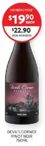 Harry Brown Devil's Corner Pinot Noir offer