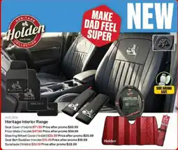 SuperCheap Auto Holden Heritage Interior Range Seat Cover offer