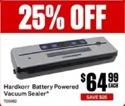 SuperCheap Auto Hardkorr Battery Powered Vacuum Sealer offer
