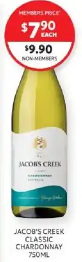 Harry Brown Jacob's Creek Classic Chardonnay offer