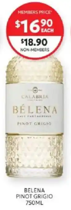 Calabria Bélena Pinot Grigio