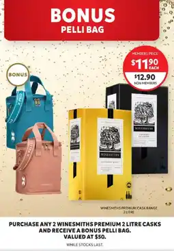 Harry Brown Winesmiths Premium Cask Range offer