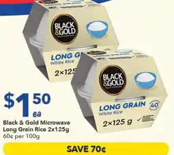 Ritchies Black & Gold Microwave Long Grain Rice offer