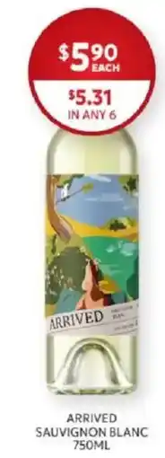Harry Brown Arrived Sauvignon Blanc offer