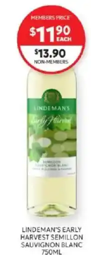Harry Brown Lindeman's Early Harvest Semillon Sauvignon Blanc offer