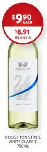 Harry Brown Houghton Stripe White Classic offer