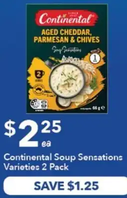 Ritchies Continental Soup Sensations Varieties 2 Pack offer