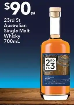 Ritchies 23rd St Australian Single Malt Whisky offer