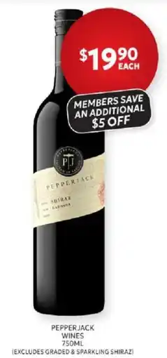 Harry Brown Pepperjack Shiraz offer