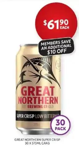 Harry Brown Great Northern Super Crisp offer