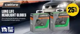 SuperCheap Auto Calibre long life headlight globes offer