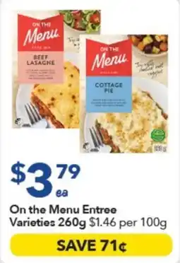 Ritchies On the Menu Entree Varieties offer