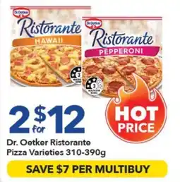 Ritchies Dr. Oetker Ristorante Pizza Varieties offer