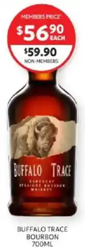 Harry Brown Buffalo Trace Bourbon offer