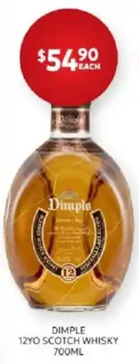 Harry Brown Dimple 12YO Scotch Whisky offer