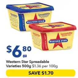 Ritchies Western Star Spreadable Varieties offer