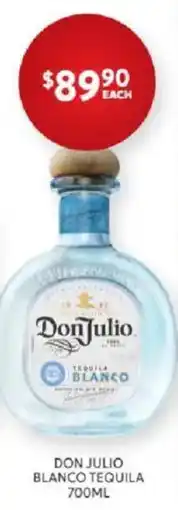 Harry Brown Don Julio Blanco Tequila offer