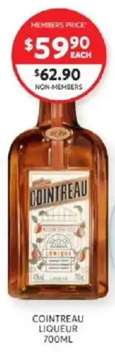 Harry Brown Cointreau Liqueur offer