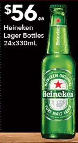 Ritchies Heineken Lager Bottles offer