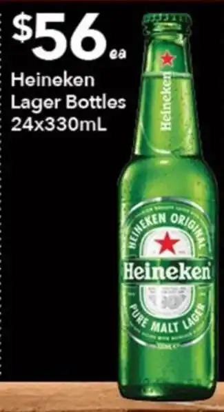 Ritchies Heineken Lager Bottles offer