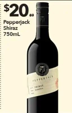 Ritchies Pepperjack Shiraz offer