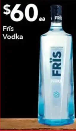 Ritchies FrÃs Vodka offer