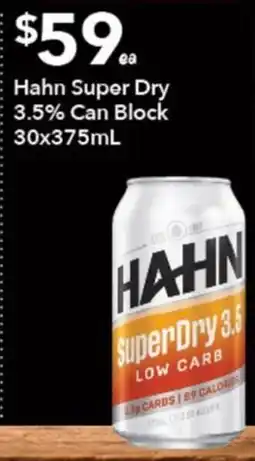 Ritchies Hahn Super Dry offer