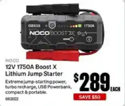 SuperCheap Auto Noco 12V 1750A Boost X Lithium Jump Starter offer