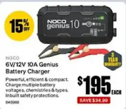 SuperCheap Auto Noco Genius 10A Battery Charger offer