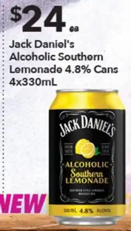 Ritchies Jack Daniel's Alcoholic Southern Lemonade offer