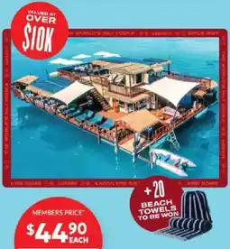 Harry Brown Floating Bar offer