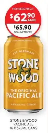 Harry Brown Stone & Wood Pacific Ale offer