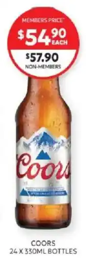 Harry Brown Coors offer